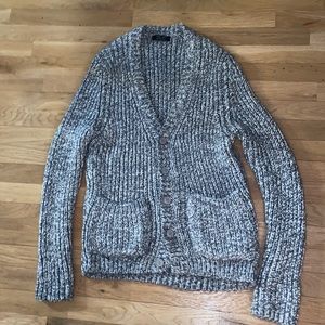 Zara Man Classic Wool Cardigan